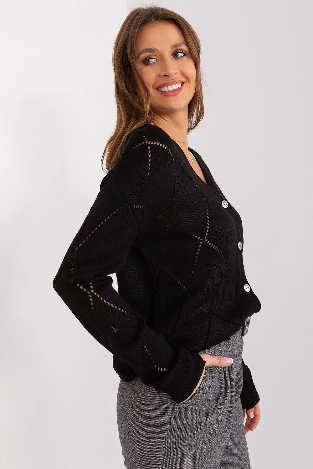 Cardigan da donna traforato - 208629