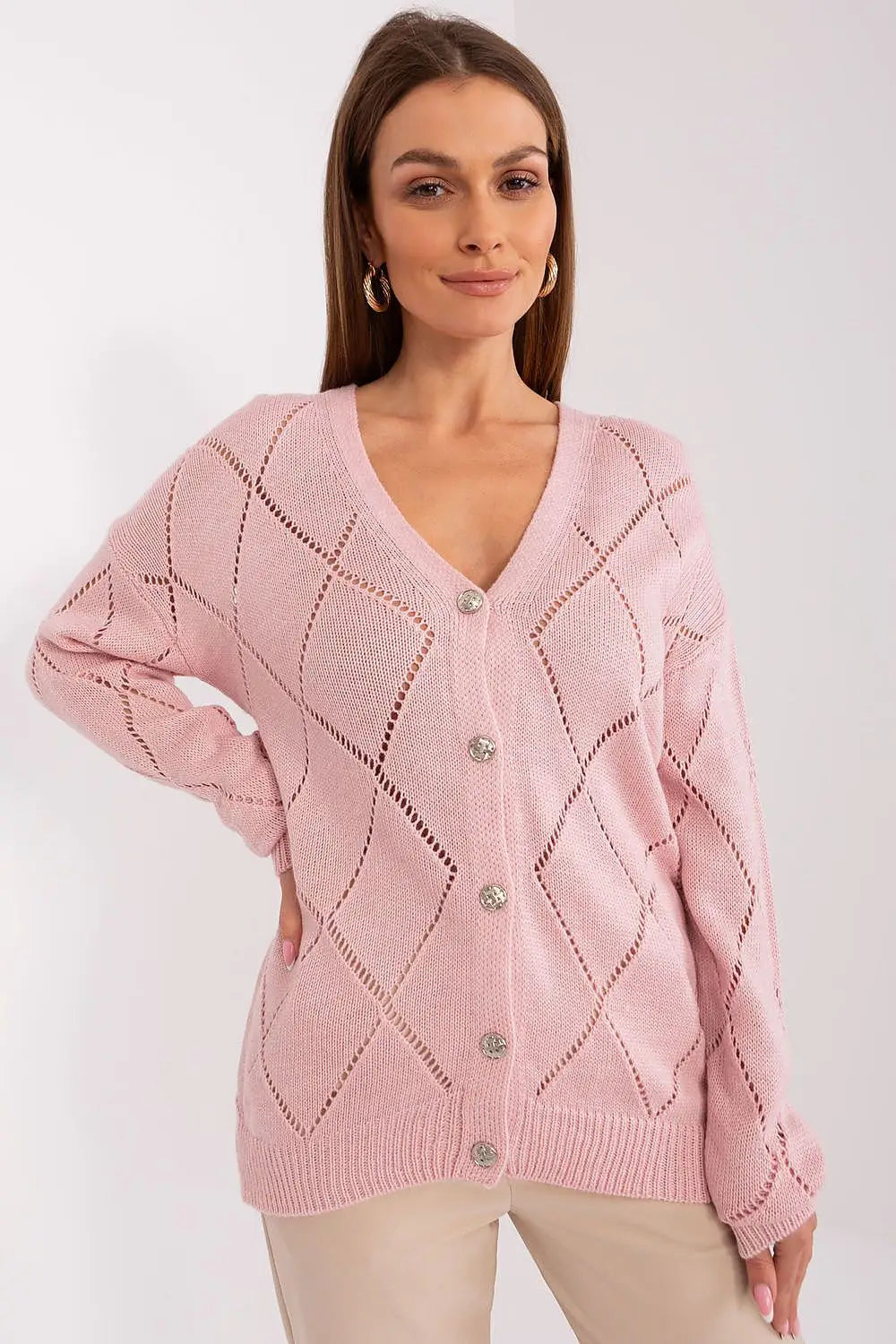 Cardigan da donna traforato - 208629
