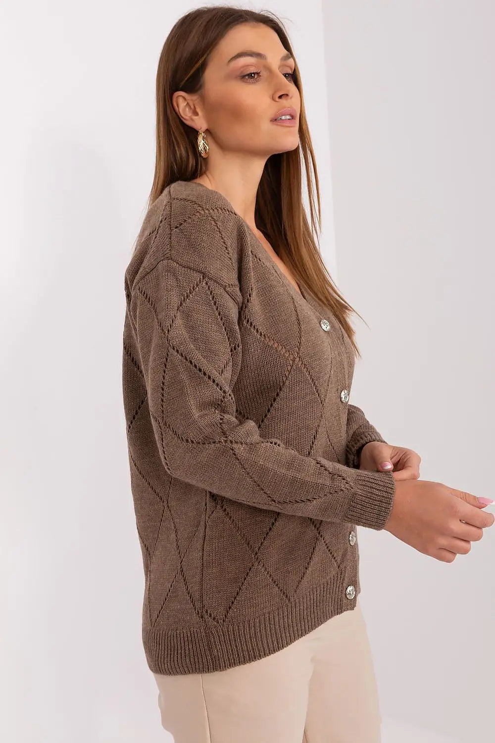Cardigan da donna traforato - 208629