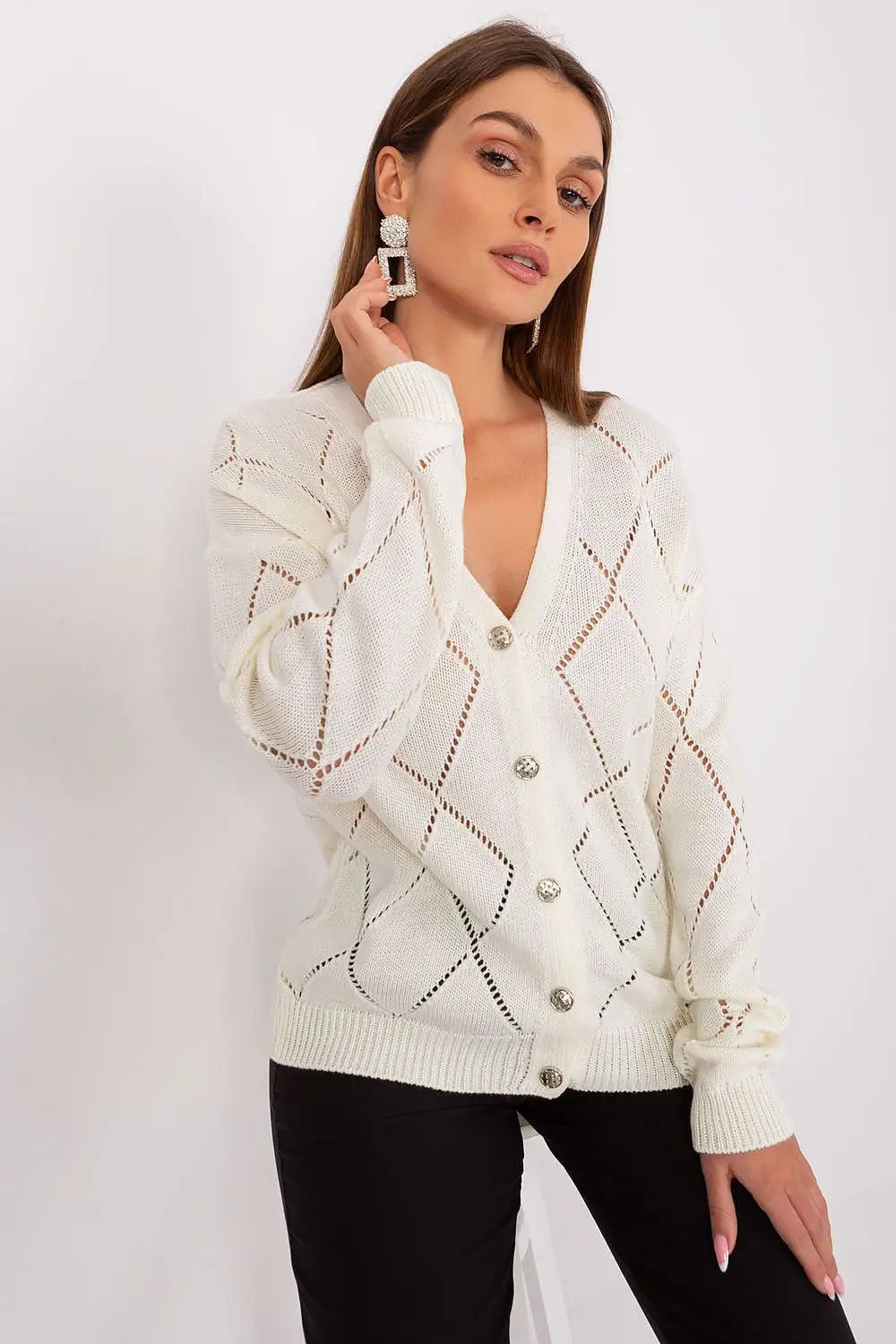 Cardigan da donna traforato - 208629