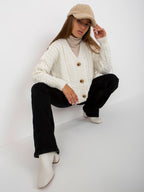 Grigio / Universale Cardigan da donna - 170544