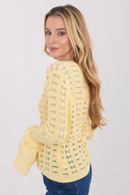 Cardigan donna in con motivo - 222819