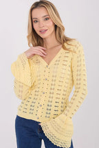 Cardigan donna in con motivo - 222819