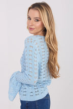 Cardigan donna in con motivo - 222819