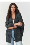 Cardigan da donna senza bottoni - 217406