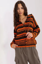 Cardigan rigato da donna - 190763