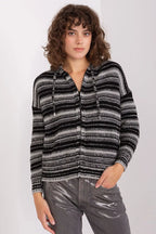Cardigan rigato da donna - 190763