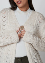 Cardigan traforato - 286549