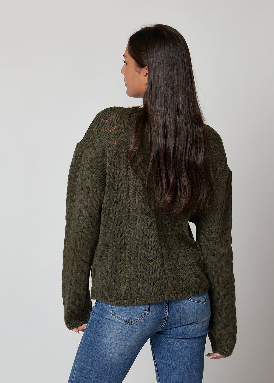 Cardigan traforato - 286549