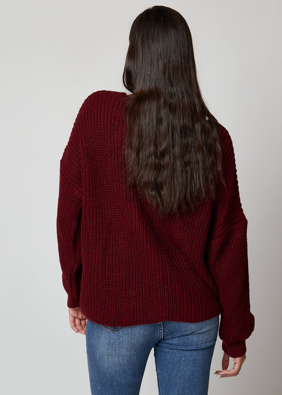 Cardigan basic con bottoni dorati - 288986