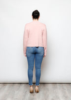 Cardigan con bottoni in 100% cotone