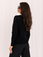 Charlotte - Maglione Elegante in Viscosa con Colletto