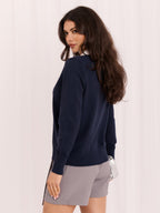Charlotte - Maglione Elegante in Viscosa con Colletto