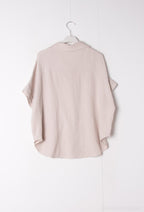Camicia aperta con bottoni in 100% cotone