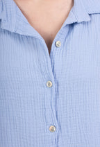 Camicia aperta con bottoni in 100% cotone
