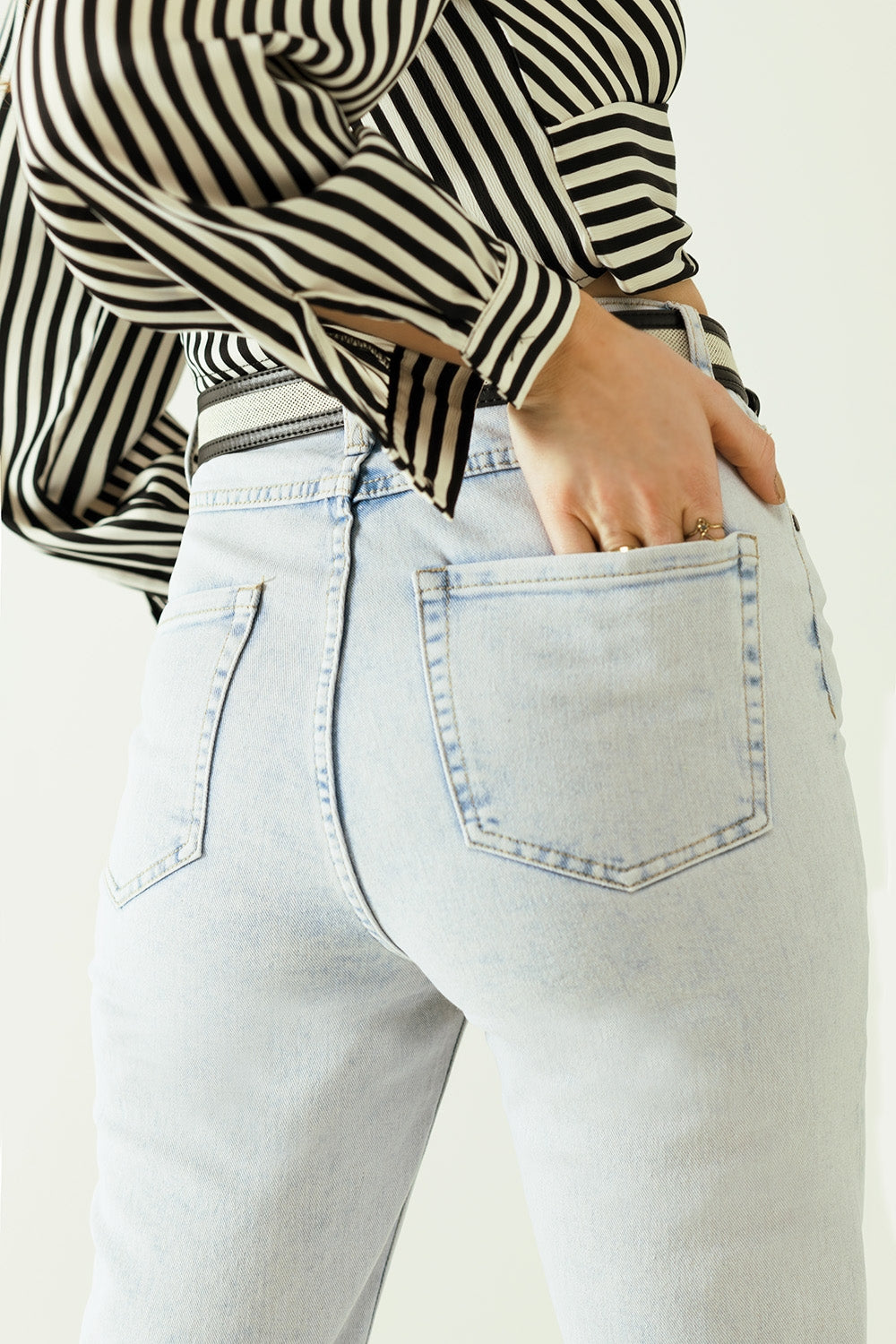 Jeans basic in cotone