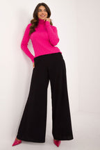 Collo alto model da donna a motivo traforato - XENIA