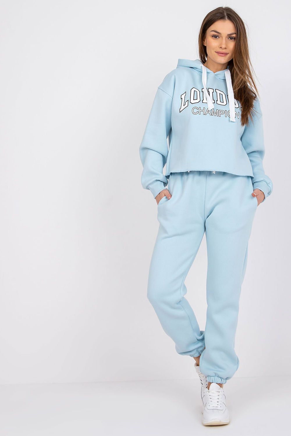 Azzurro / Universale Completo casual felpa e pantaloni