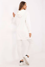 Completo composto da una lunga felpa e leggings - 206084