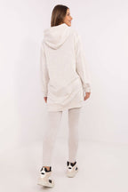 Completo composto da una lunga felpa e leggings - 206084