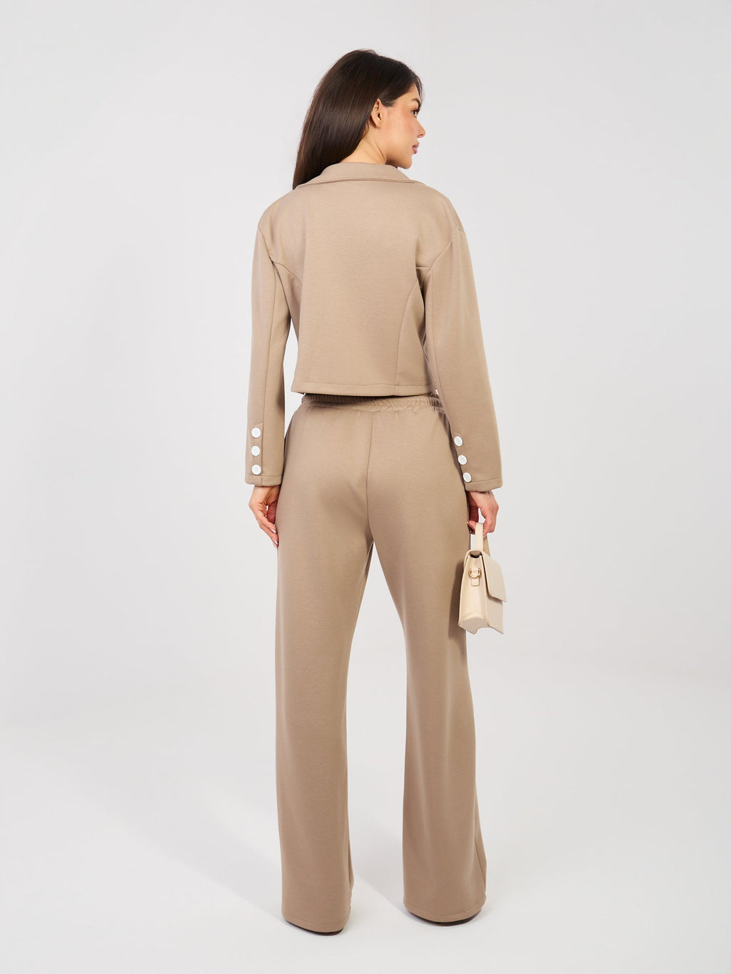 Completo Coordinato Blazer e Pantaloni a Gamba Dritta