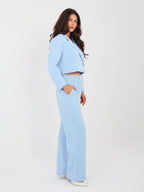Completo Coordinato Blazer e Pantaloni a Gamba Dritta
