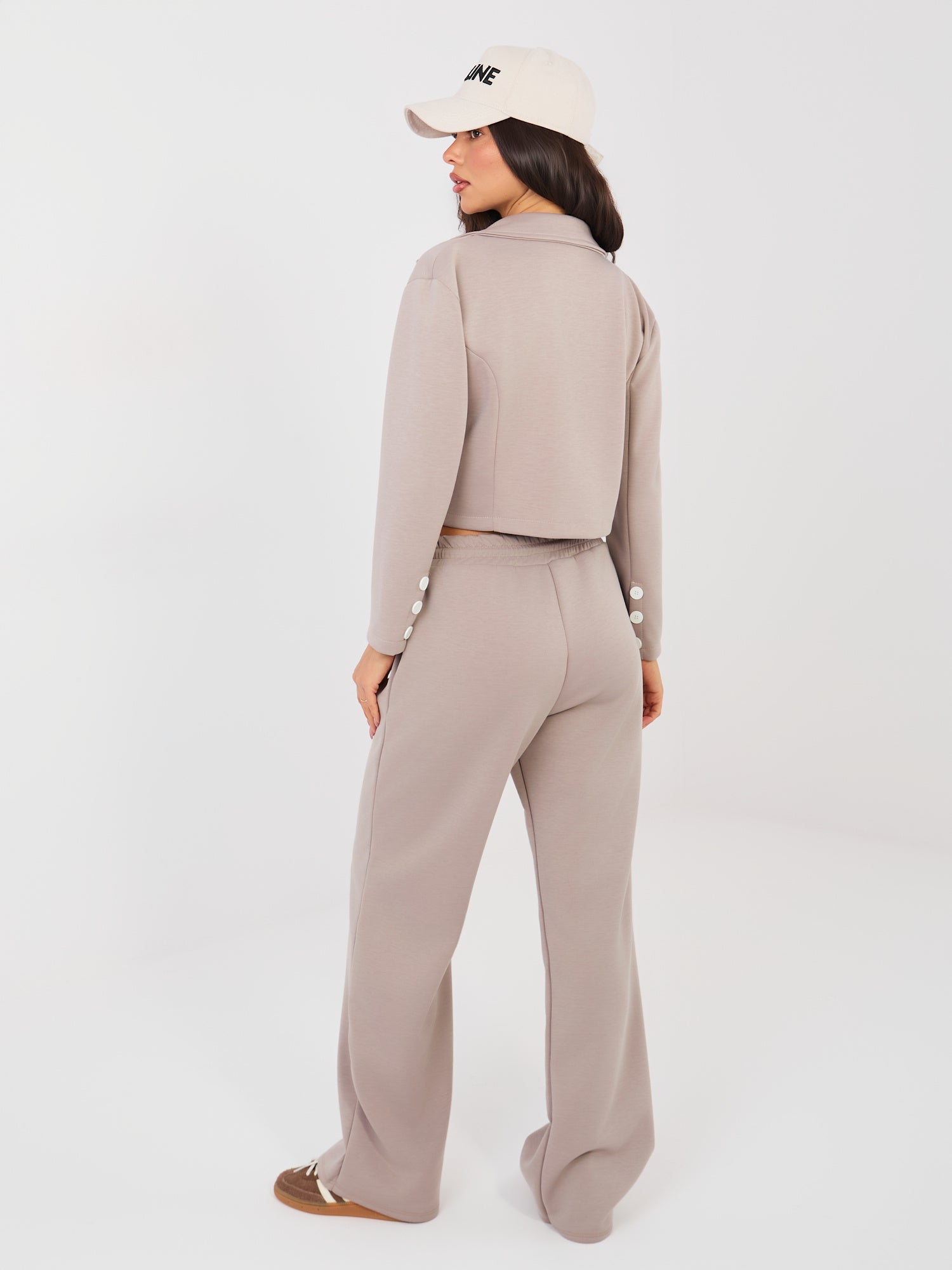 Completo Coordinato Blazer e Pantaloni a Gamba Dritta
