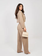 Completo Coordinato Blazer e Pantaloni a Gamba Dritta