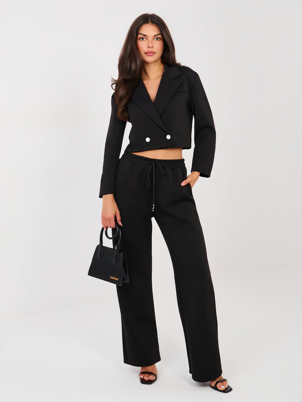 Completo Coordinato Blazer e Pantaloni a Gamba Dritta