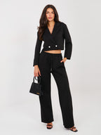 Completo Coordinato Blazer e Pantaloni a Gamba Dritta