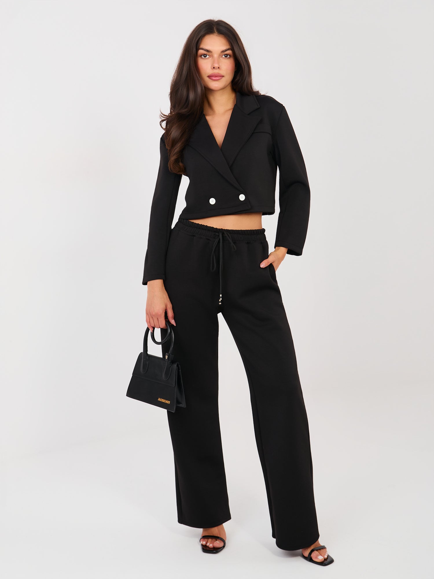 Completo Coordinato Blazer e Pantaloni a Gamba Dritta