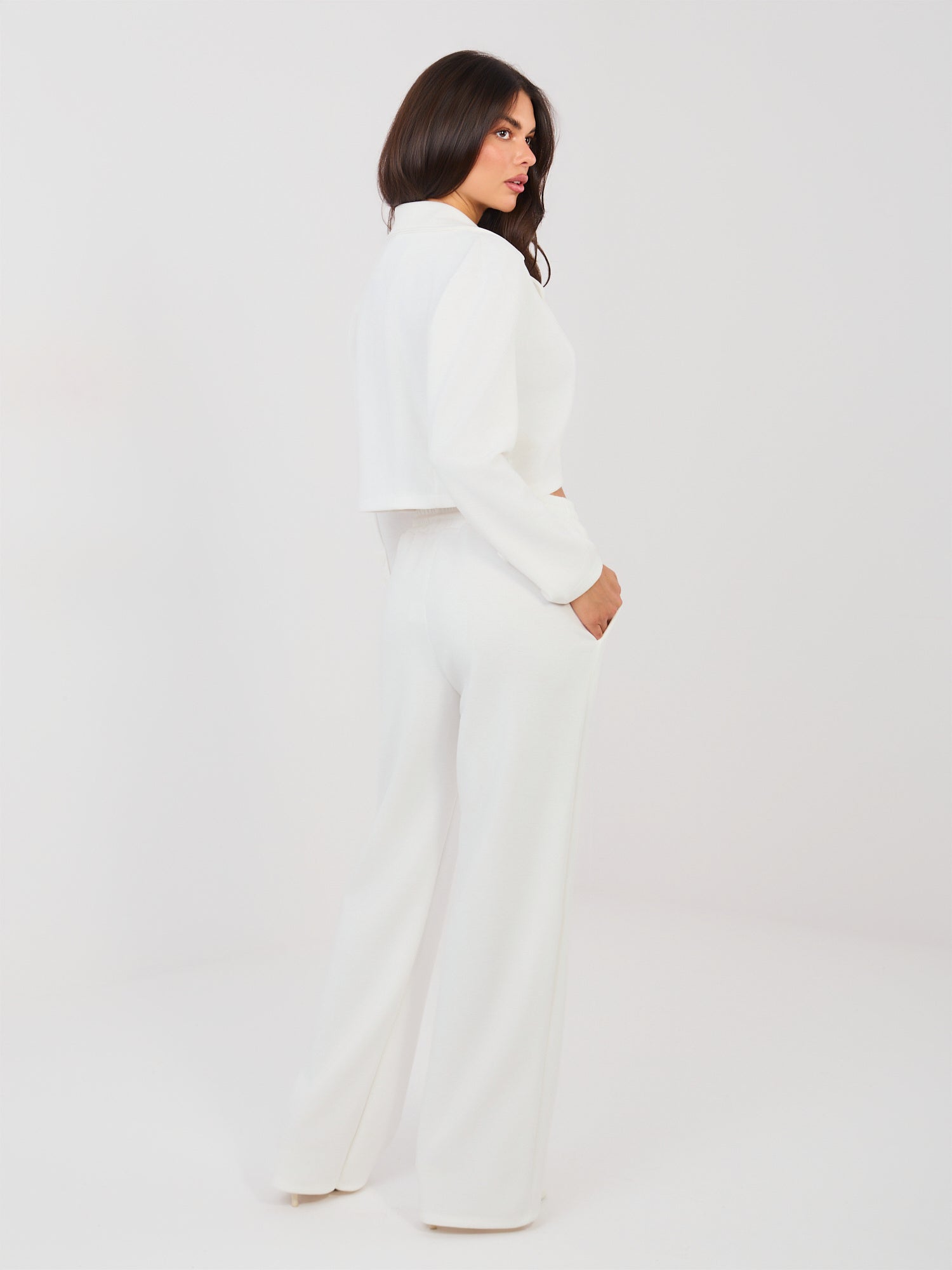 Completo Coordinato Blazer e Pantaloni a Gamba Dritta