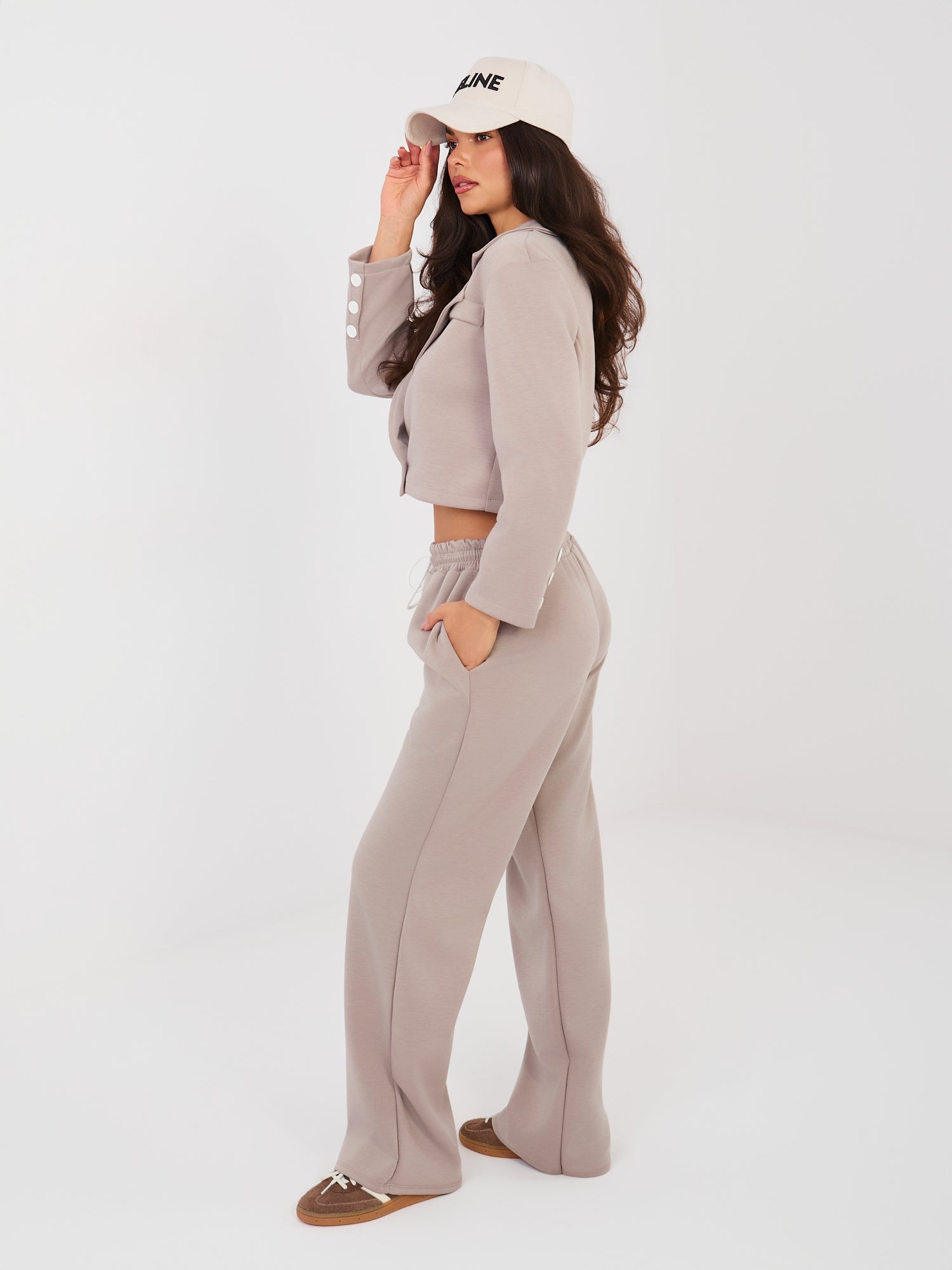 Completo Coordinato Blazer e Pantaloni a Gamba Dritta