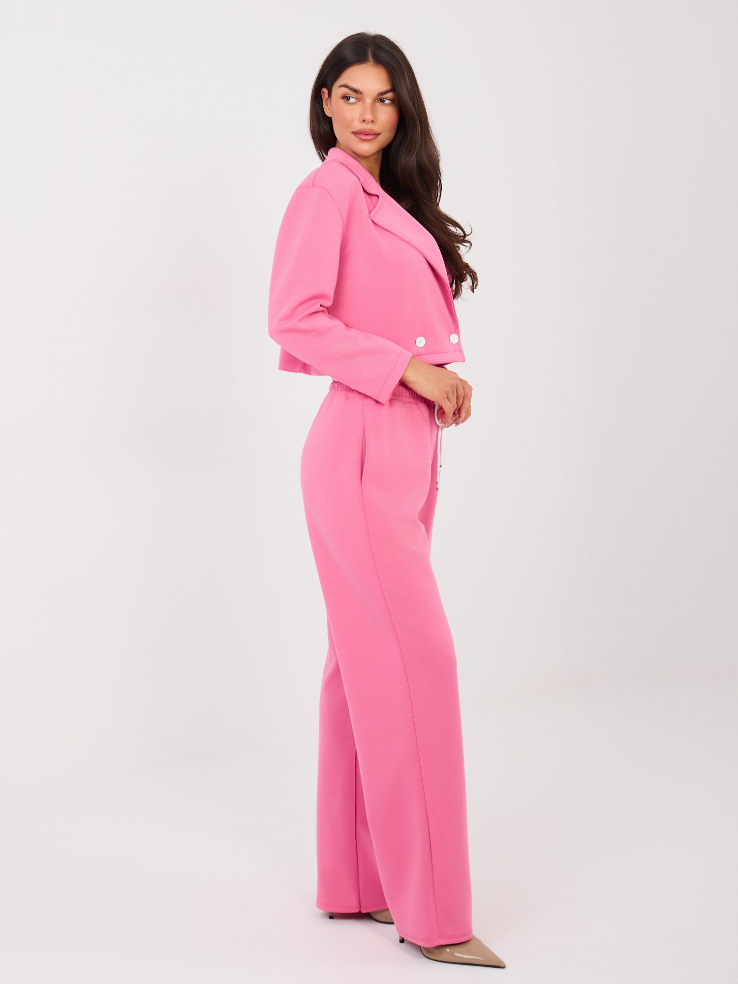 Completo Coordinato Blazer e Pantaloni a Gamba Dritta