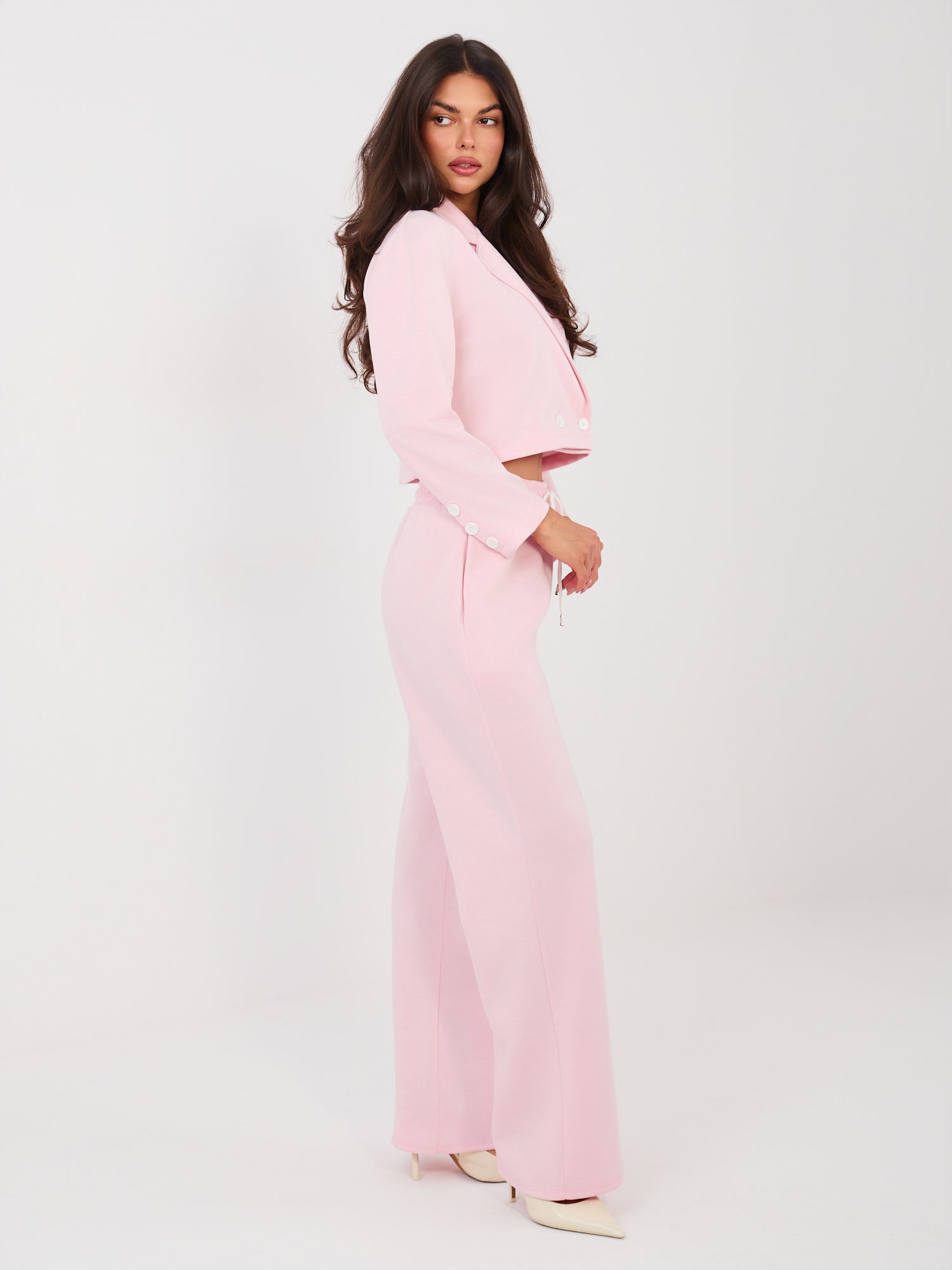 Completo Coordinato Blazer e Pantaloni a Gamba Dritta
