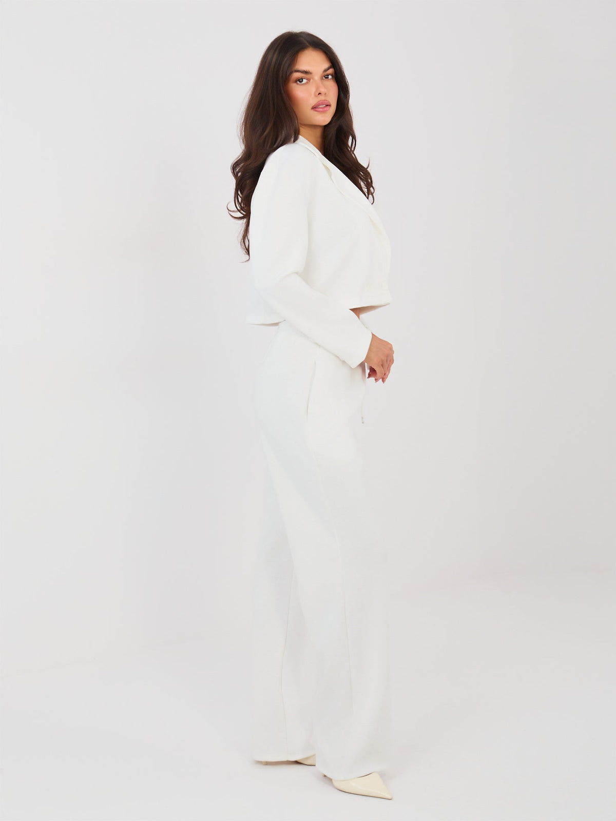 Completo Coordinato Blazer e Pantaloni a Gamba Dritta