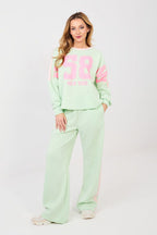 Verde / Universale Completo felpa + pantaloni - 223954