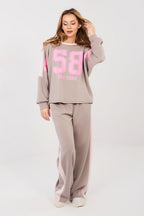 beige 3 / Universale Completo felpa + pantaloni - 223954