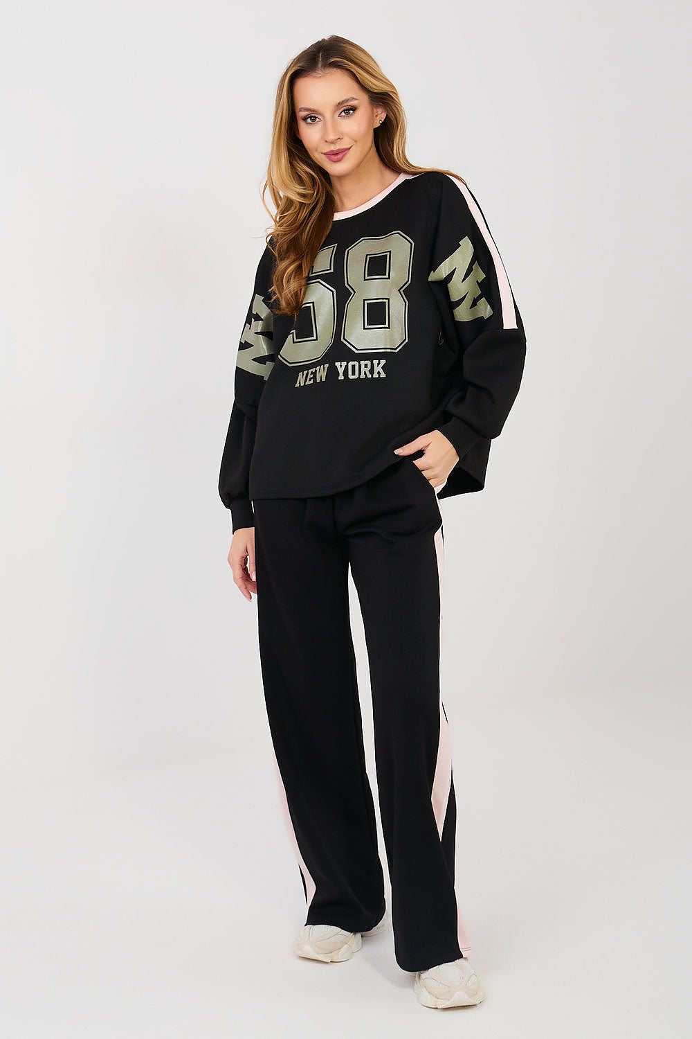 Nero / Universale Completo felpa + pantaloni - 223954
