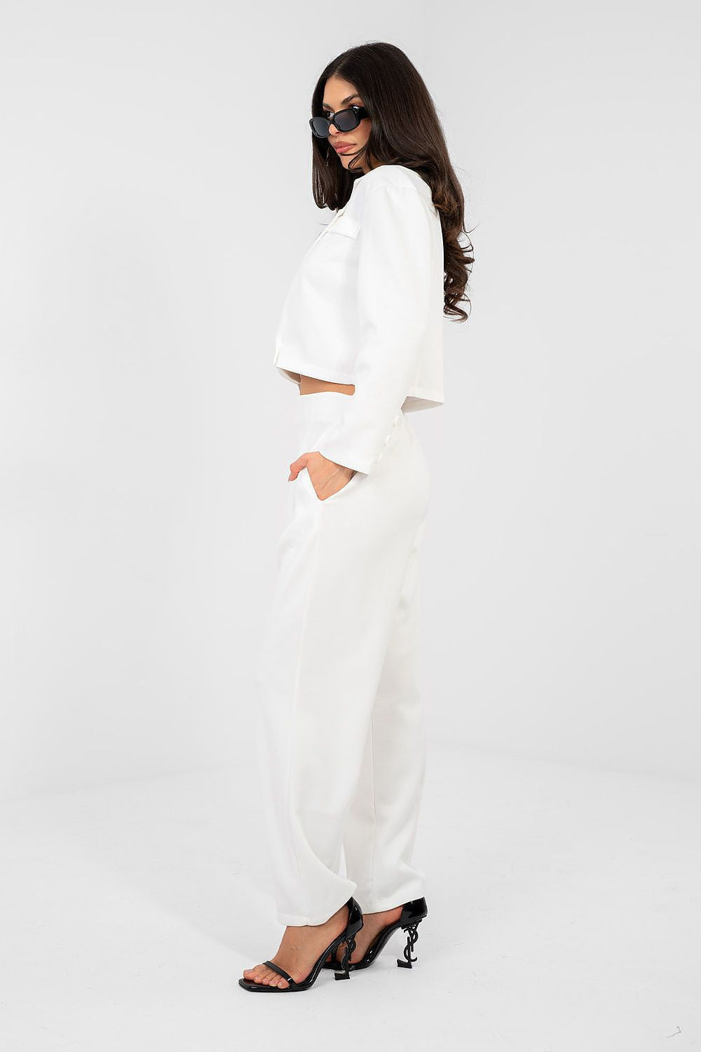 Completo giacca corta e pantaloni lunghi - REBECCA - 224763