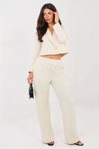 Completo giacca crop + pantaloni - TIFFANIY - 223649