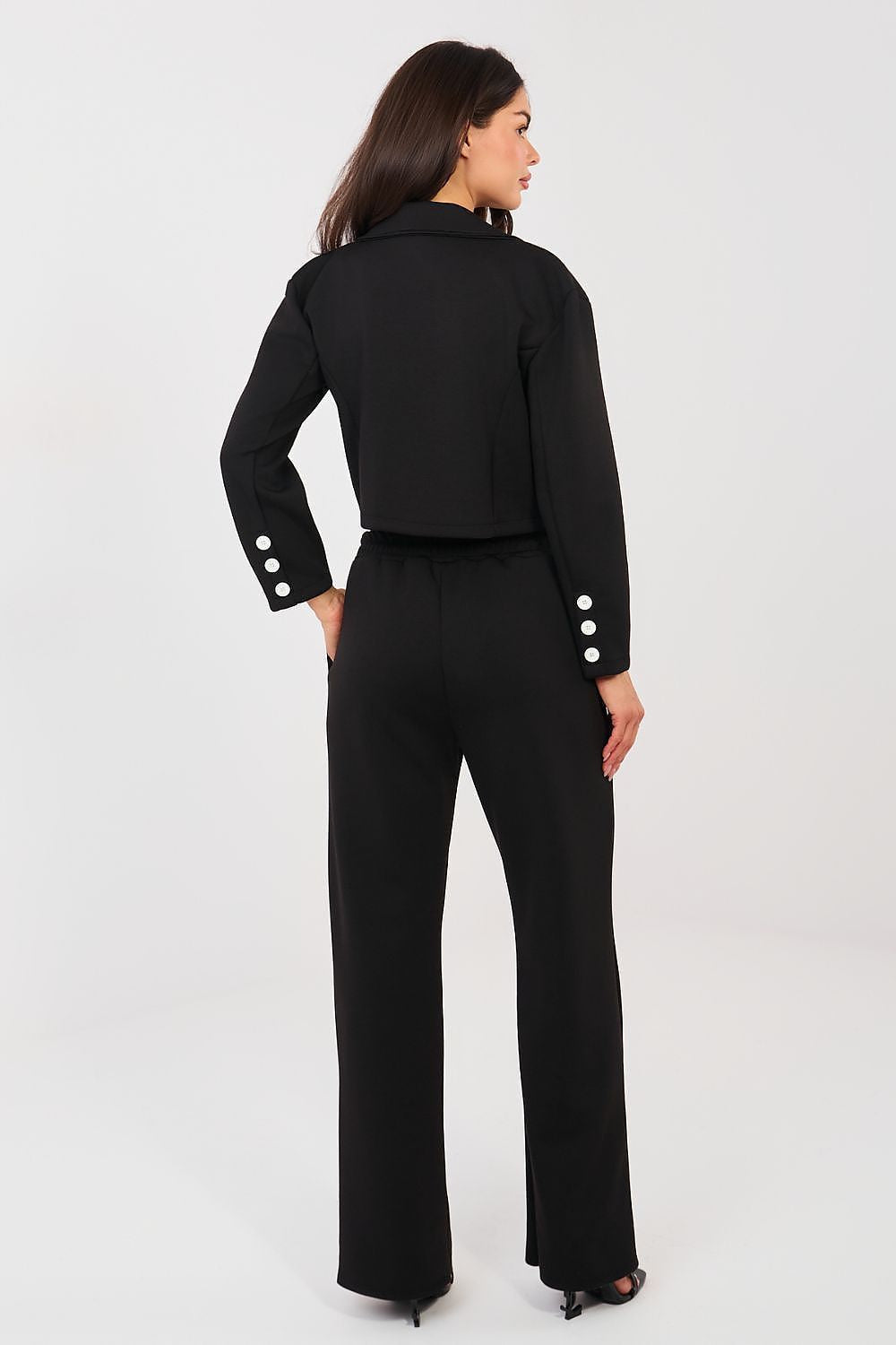 Completo giacca crop + pantaloni - TIFFANIY - 223649