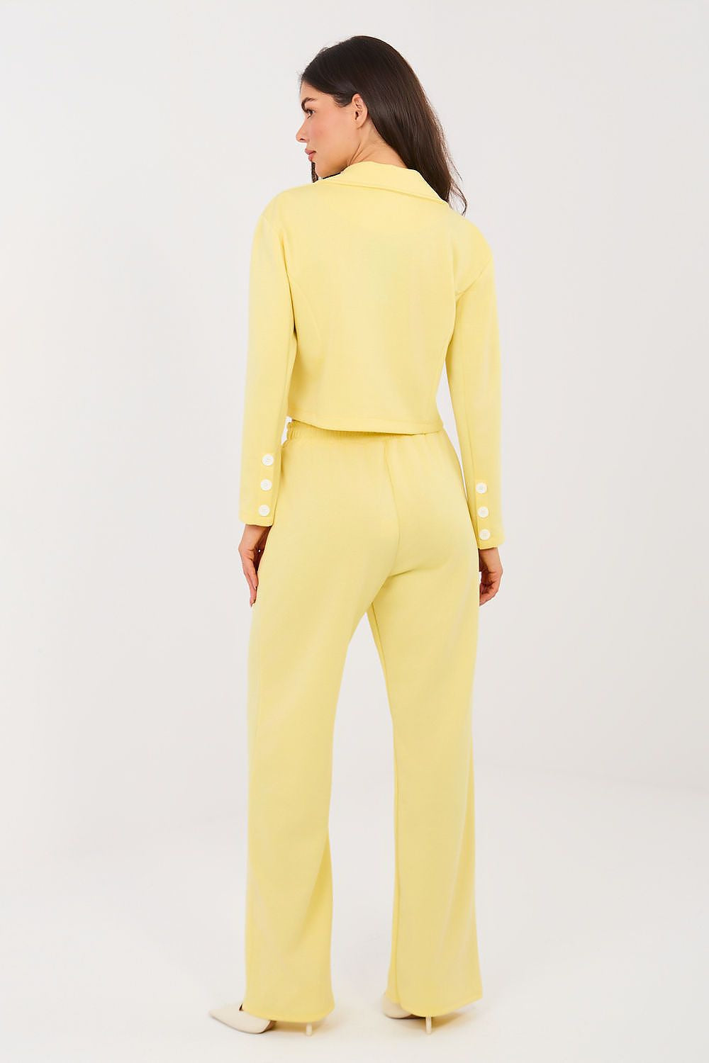 Completo giacca crop + pantaloni - TIFFANIY - 223649