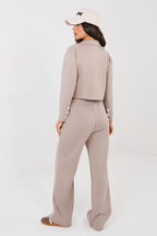 Completo giacca crop + pantaloni - TIFFANIY - 223649