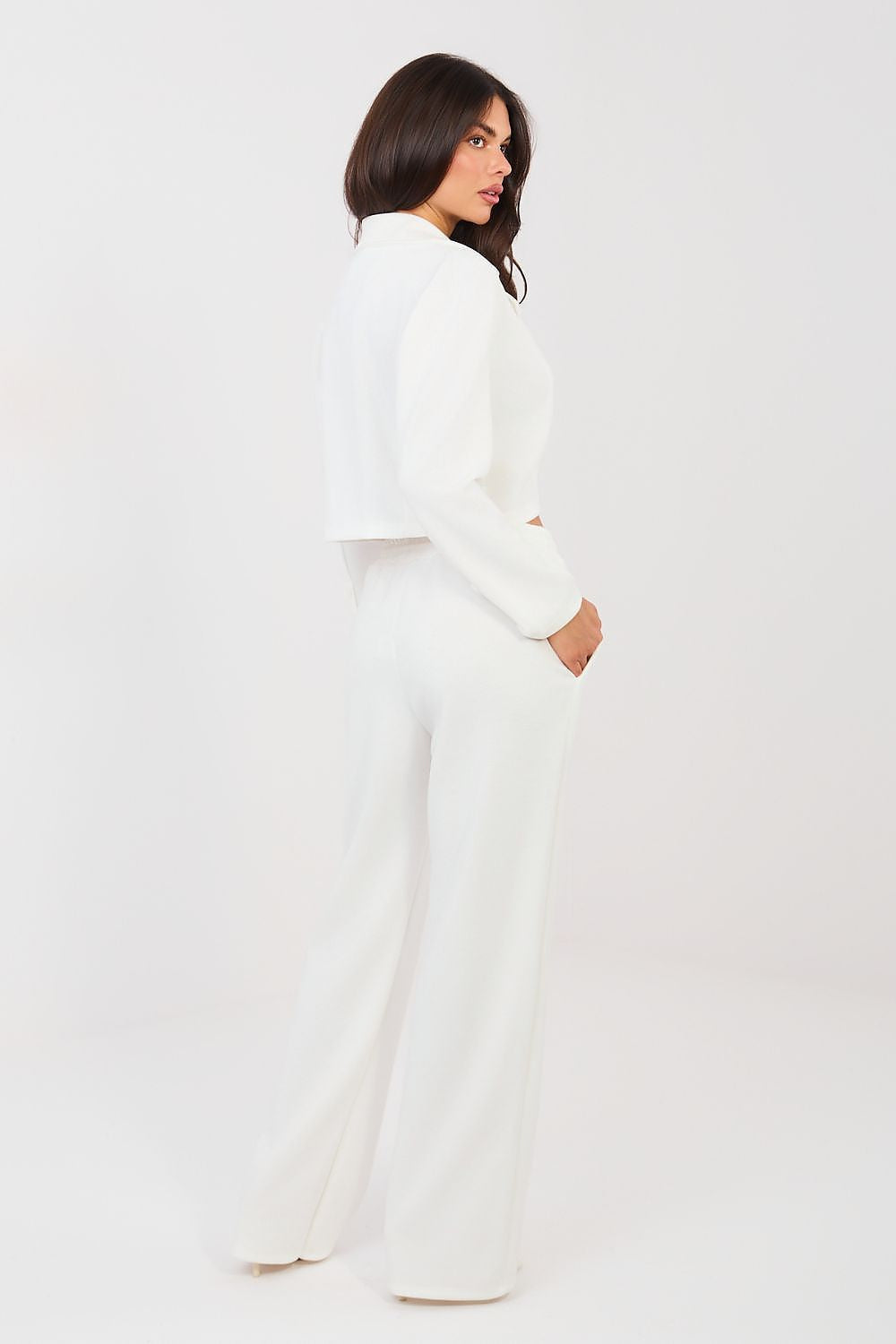 Completo giacca crop + pantaloni - TIFFANIY - 223649