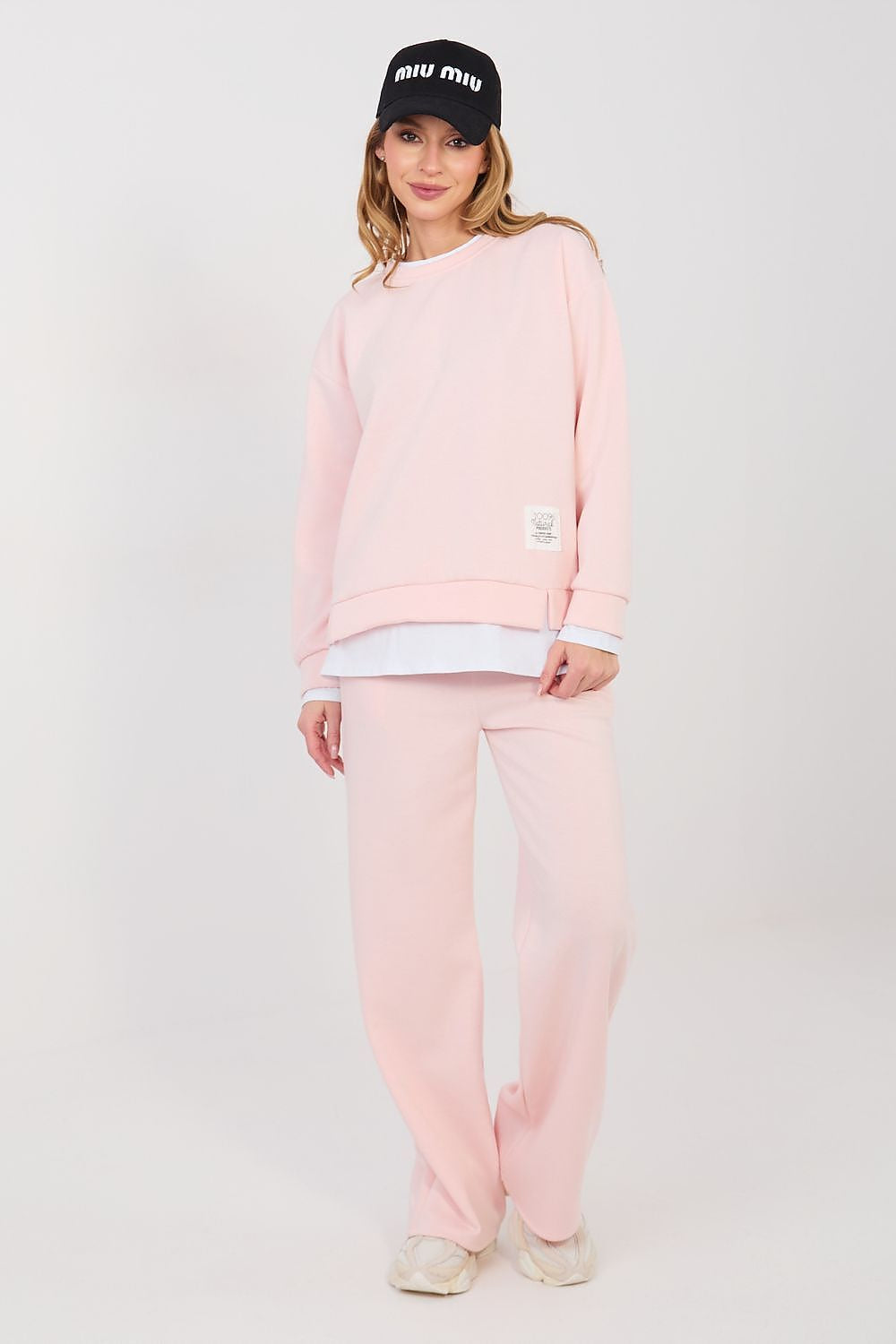 Completo jogging in viscosa elasticizzata - CRISTINA