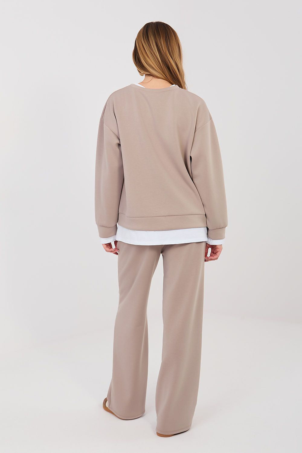 Completo jogging in viscosa elasticizzata - CRISTINA