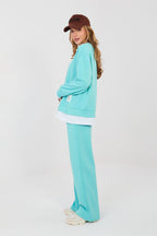Completo jogging in viscosa elasticizzata - CRISTINA