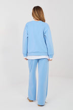 Completo jogging in viscosa elasticizzata - CRISTINA
