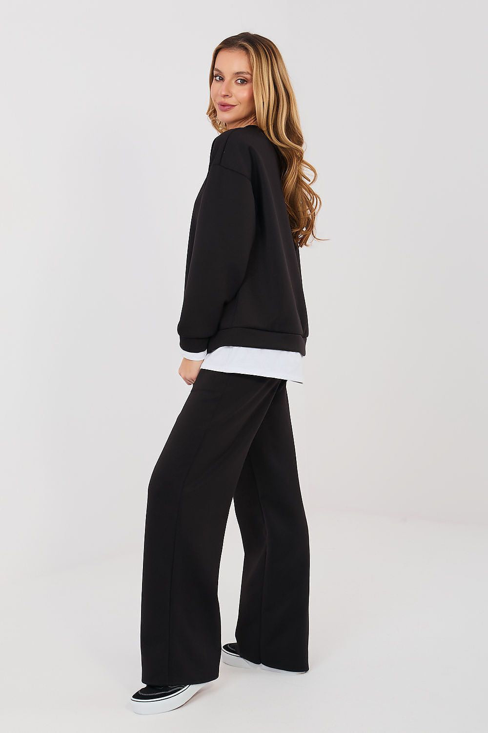 Completo jogging in viscosa elasticizzata - CRISTINA